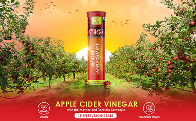 World's First Apple Cider Vinegar Effervescent Tablet